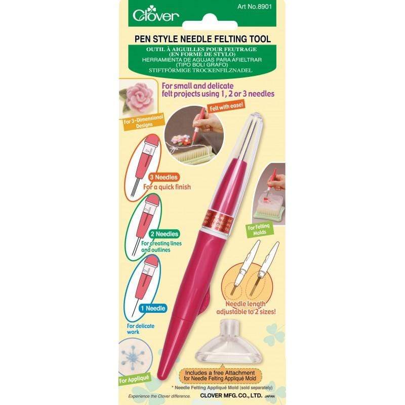 Clover Felting Clover Pen Style Needle Felting Tool (8901) 051221557354