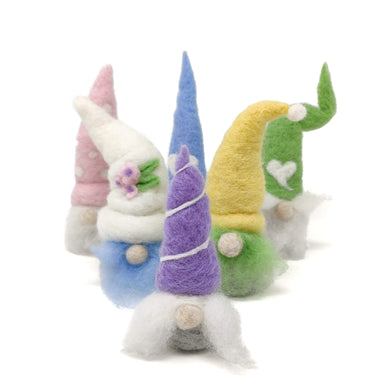 The Crafty Kit Company Felting The Crafty Kit Company Spring Gnomes Needle Felting Kit