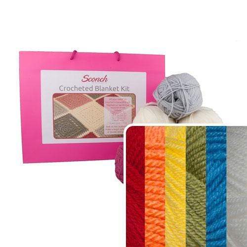 Sconch Kits Sconch Crocheted Blanket Kit (Rainbow)