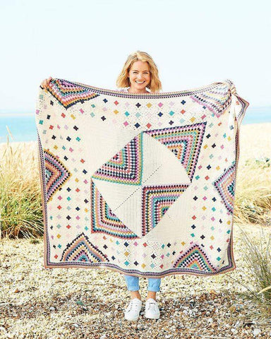 Stylecraft Kits Stylecraft The Granny Square Celebration Blanket Kit - Bellissima DK & Bambino DK