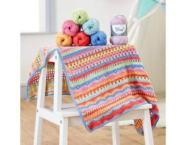 West Yorkshire Spinners Kits West Yorkshire Spinners Bo Peep DK - Crochet Carousel Baby Blanket Kit