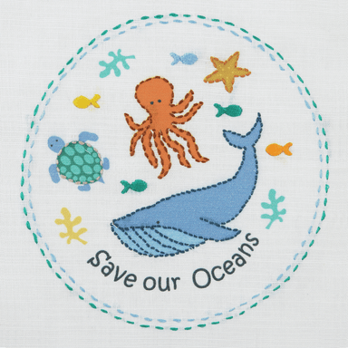 Anchor Needlecraft Anchor 1st Embroidery Kit - Save Our Seas 4053859364706