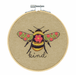 Dimensions Needlecraft Dimensions Crewel Embroidery Kit with Hoop - Bee Kind 0088677762926