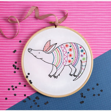 Hawthorn Handmade Needlecraft Hawthorn Handmade Aardvark Contemporary Embroidery Kit