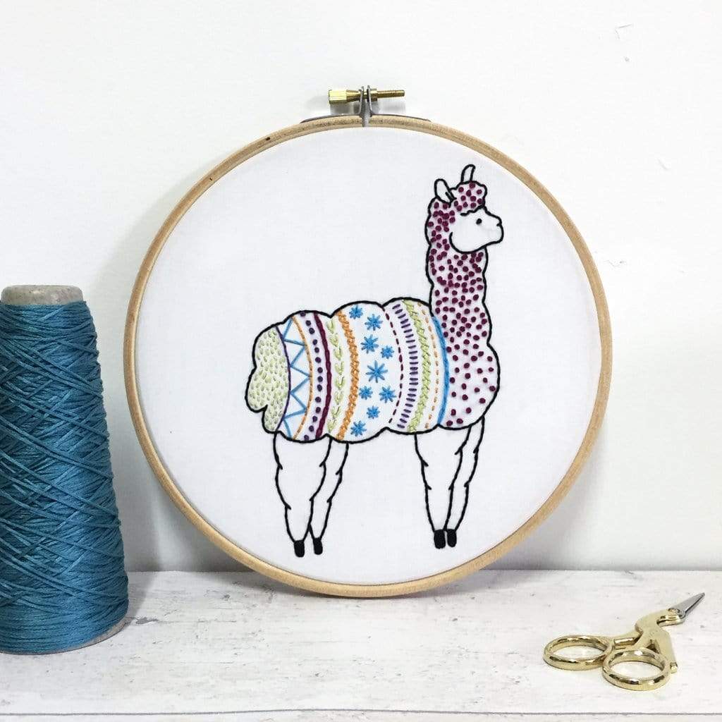 Hawthorn Handmade Needlecraft Hawthorn Handmade Alpaca Contemporary Embroidery Kit