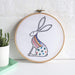 Hawthorn Handmade Needlecraft Hawthorn Handmade Hare Contemporary Embroidery Kit