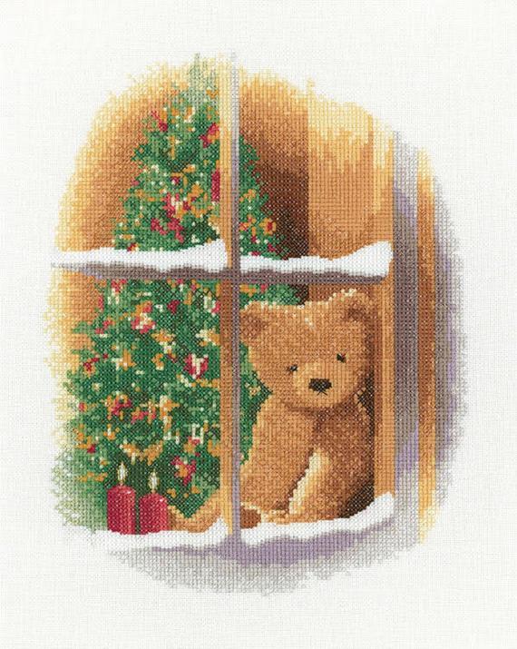 Heritage Crafts Needlecraft Heritage Crafts - Thread Bears: William at Christmas 642023315244