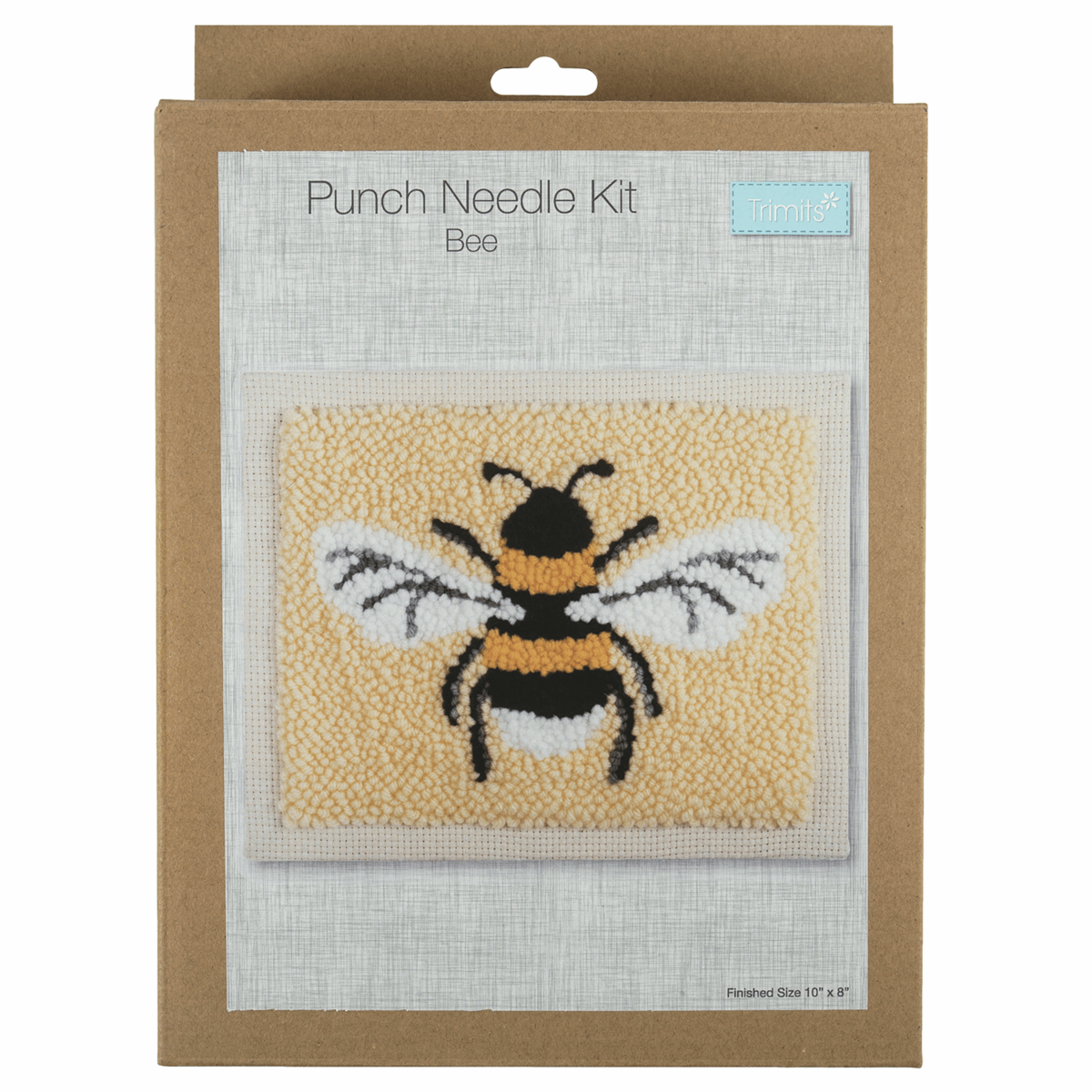 Trimits Needlecraft Trimits Punch Needle Kit - Bee 5022306794846