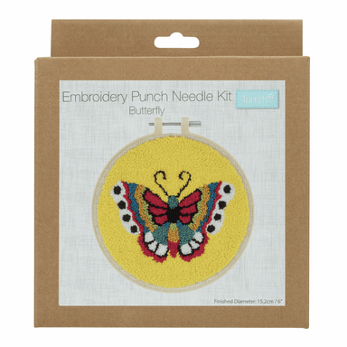 Trimits Needlecraft Trimits Punch Needle Kit - Butterfly