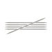 KnitPro Needles KnitPro Double Point Knitting Needles - Nova Metal - 10cm
