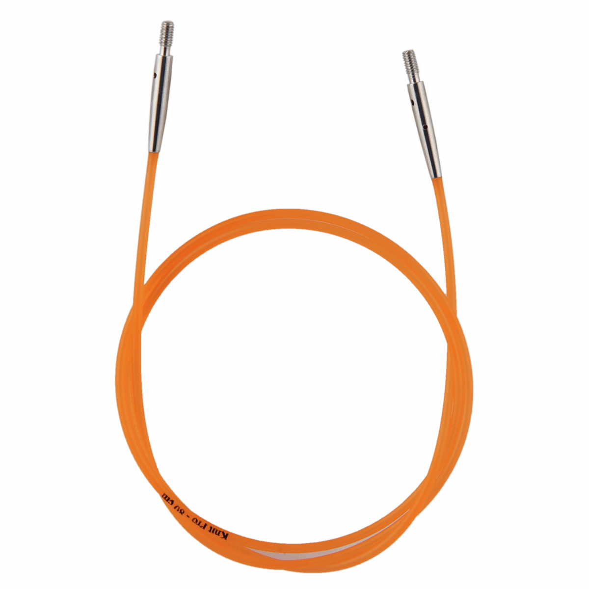 KnitPro Needles 80cm - 32 inch (Orange) KnitPro Interchangeable Circular Knitting Needle Cables - Colour Coded Plastic 8904086287633