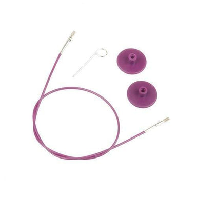 KnitPro Needles KnitPro Interchangeable Circular Knitting Needle Cables - Purple Plastic
