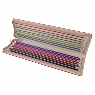KnitPro Needles KnitPro Zing Single Point Knitting Needle Set - 40cm (Set of 8 Pairs) 8904086281723