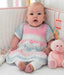 King Cole Patterns Baby Crochet Book 1 by King Cole 5015214777346