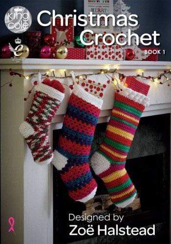 King Cole Patterns Christmas Crochet Book 1 by King Cole 5015214987677