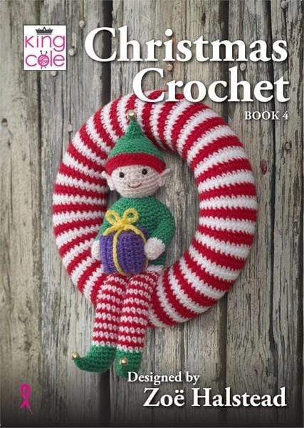 King Cole Patterns Christmas Crochet Book 4 by King Cole 5057886000742