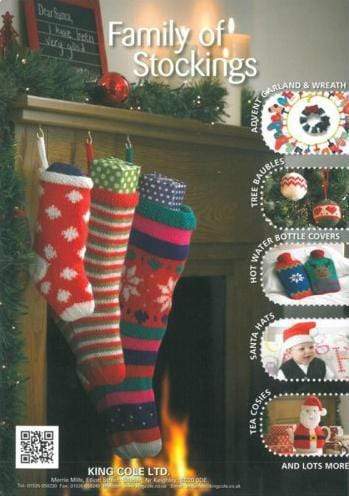 King Cole Patterns Christmas Knits Book 1 by King Cole 5015214992053