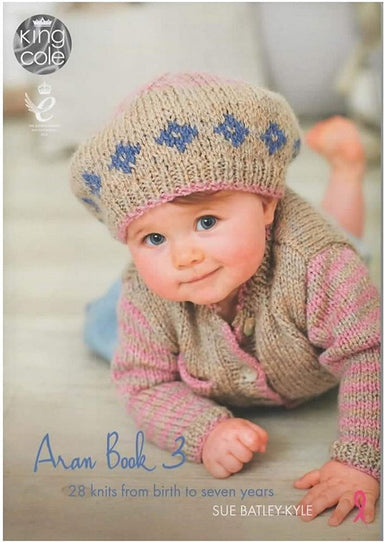 King Cole Patterns King Cole Aran Book 3 by Sue Batley-Kyle 5015214986212