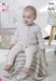 King Cole Patterns King Cole Big Value Baby 4 Ply - Cardigans, Sweater and Blanket (5295) 5057886000605