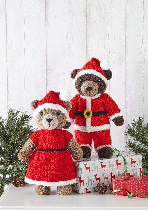 King Cole Patterns King Cole Christmas Crochet Book 7