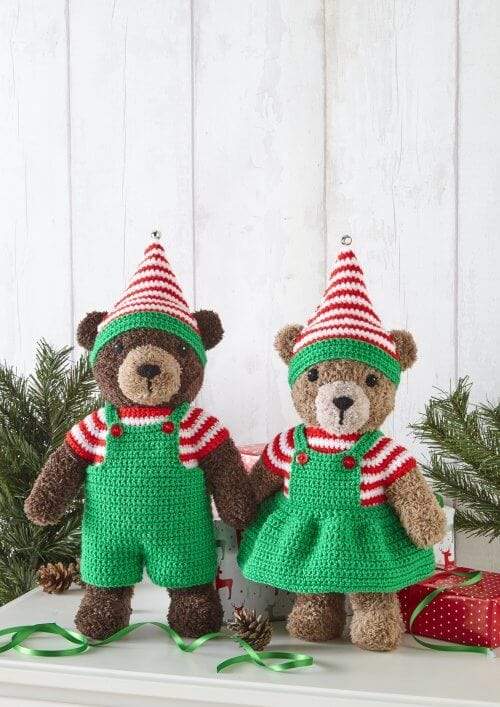 King Cole Patterns King Cole Christmas Crochet Book 7