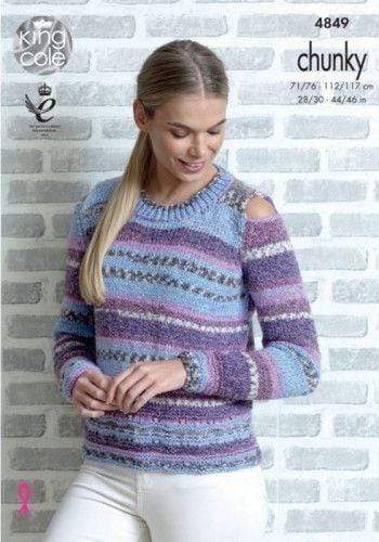 King Cole Patterns King Cole Chunky - Sweater & Cardigan (4849) 5015214836647