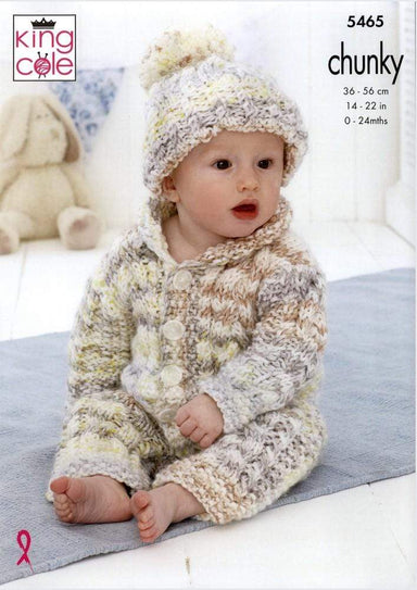 King Cole Patterns King Cole Comfort Cheeky Chunky - Baby Set (5465) 5057886009790