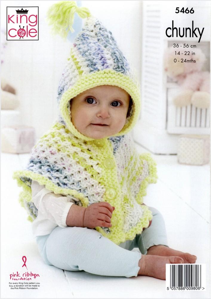 King Cole Patterns King Cole Comfort Cheeky Chunky - Baby Set (5466) 5057886009806