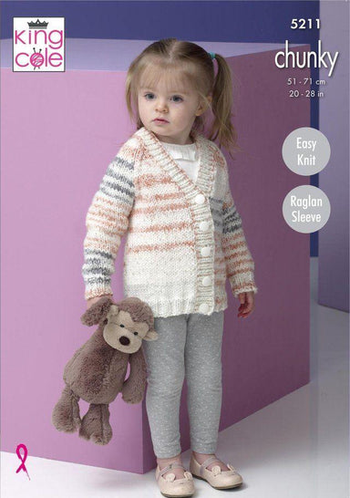 King Cole Patterns King Cole Comfort Cheeky Chunky - Sweater & Cardigan (5211) 5015214915700