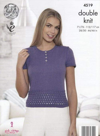 King Cole Patterns King Cole Cottonsoft DK - Tops (4519) 5015214823524