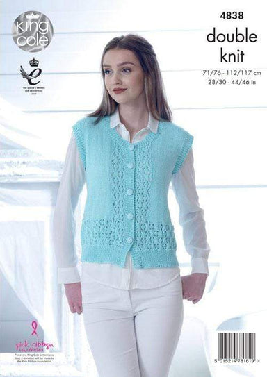 King Cole Patterns King Cole Cottonsoft DK - Tops (4838) 5015214781619