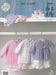 King Cole Patterns King Cole DK & 4 Ply - Baby Matinee Coat and Bonnet (2979) 5015214984713