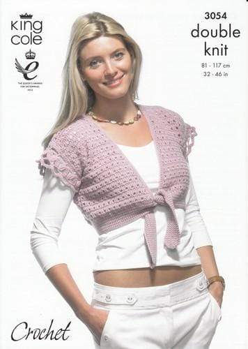 King Cole Patterns King Cole DK - Cardigan and Top with Ties (3054) 5015214987257