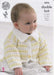 King Cole Patterns King Cole DK - Hooded Jacket, Cardigan with Collar, Sweater and Waistcoat (3476)