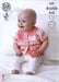 King Cole Patterns King Cole Drifter Baby DK - Cardigans & Blanket (4797) 5015214781381