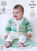 King Cole Patterns King Cole Drifter Baby DK - Raglan Cardigans and Blanket (4489) 5015214826266