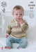 King Cole Patterns King Cole Drifter Baby DK - Sweaters, Slipovers and Hat (4488) 5015214826259