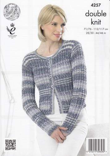 King Cole Patterns King Cole Drifter DK - Cardigan and Sweater (4257) 5015214306560