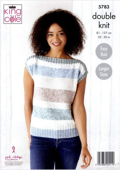 King Cole Patterns King Cole Harvest DK - Sweater and Top (5783) 5057886025110