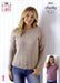 King Cole Patterns King Cole Timeless Chunky - Cardigan, Sweater & Cap Sleeved Top (5551) 5057886014244