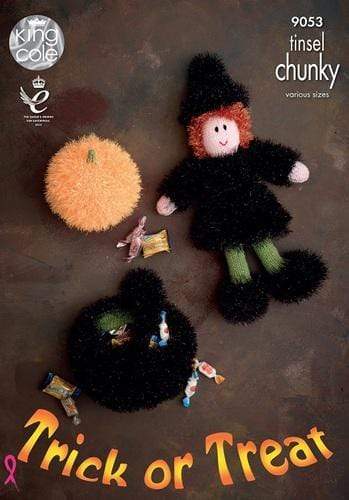 King Cole Patterns King Cole Tinsel Chunky - Halloween Witches (9053) 5015214780162