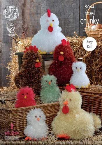 King Cole Patterns King Cole Tinsel Chunky - Hens and Chicks (9064) 5015214781589