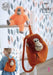 King Cole Patterns King Cole Tinsel Chunky - Orangutan Backpack & Toy (9057) 5015214781787