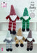 King Cole Patterns King Cole Tinsel Chunky - Tinsel Gnomes (9113) 5057886004320