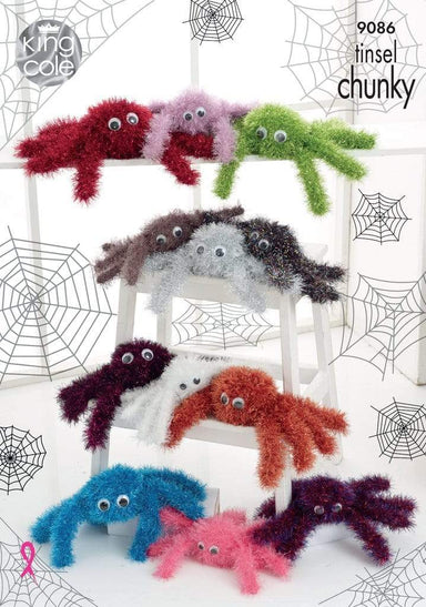 King Cole Patterns King Cole Tinsel Chunky - Tinsel Spiders (9086) 5015214897488