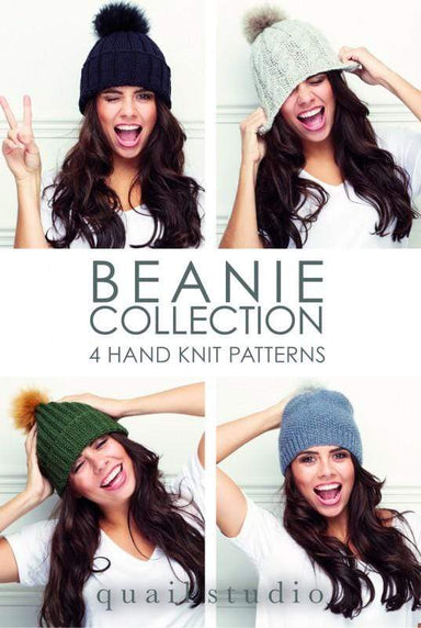 Quail Studio Patterns 4 Projects Beanie Collection by Quail Studio 700461342052