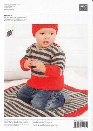Rico Design Patterns Rico Design Baby Classic DK - Baby Sweater, Blanket & Hat (198)