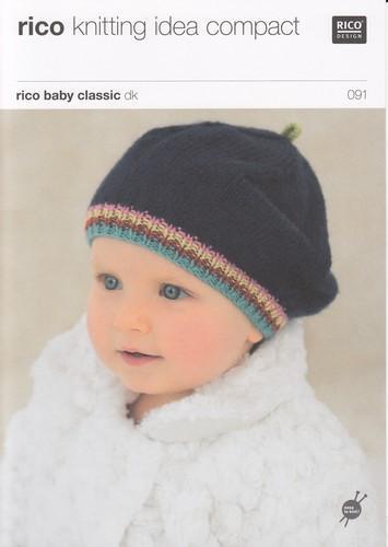 Rico Design Patterns Rico Design Baby Classic DK - Hats (091) 4050051511358