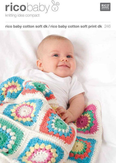 Rico Design Patterns Rico Design Baby Cotton Soft DK - Baby Blankets (246) 4050051528585