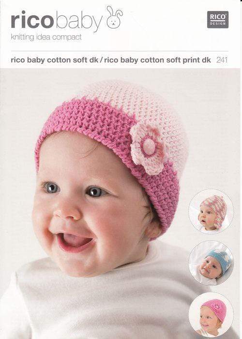 Rico Design Patterns Rico Design Baby Cotton Soft DK - Hat and Booties (241) 4050051528530